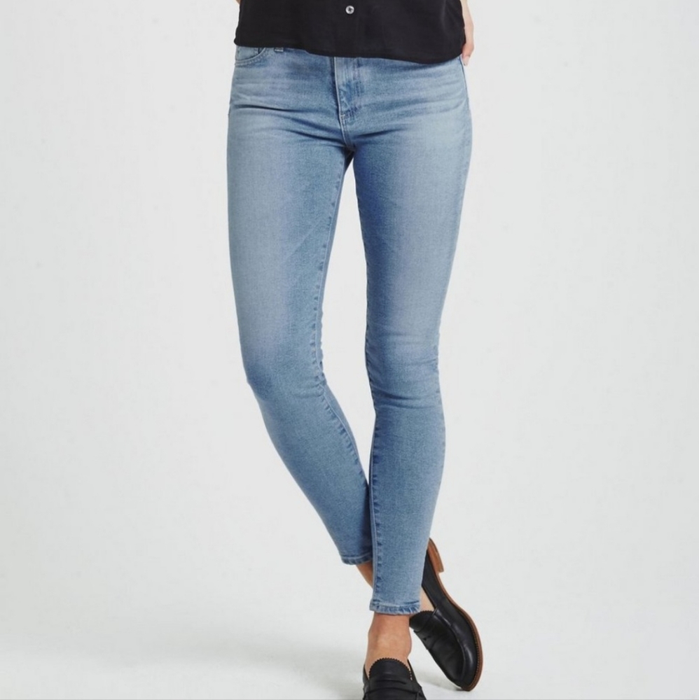AG Adriano Goldschmied 24R The Farrah High Rise Skinny Ankle Jeans in 19 Years
